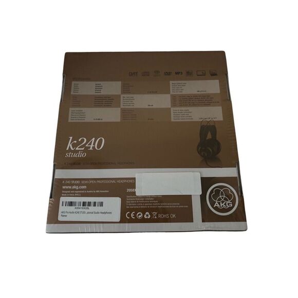 AKG Acoustic Professional Headphones K240 (NEW) - Picture 3 of 4